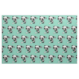 Tela Golf Panda Fabric