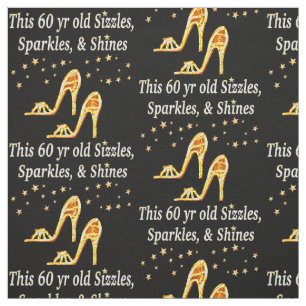 TELA GORGEOUS GOLD 60 CUMPLEAÑOS