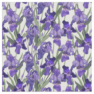 Tela Gorgeous Iris Fabric