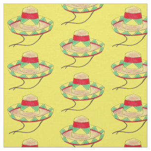 Tela Gorra amarillo Sombrero México Cinco de Mayo Fiest