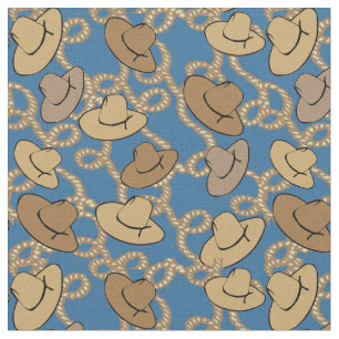 Tela Gorras de Cowboy occidentales y Lassos Fabric