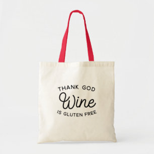 Tela Gracioso bolso de vino, Gluten gratis