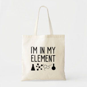 Tela Gracioso bolso para profesor de química