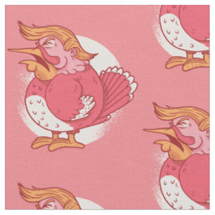 Tela gracioso donald trump thansintero turquía rosa