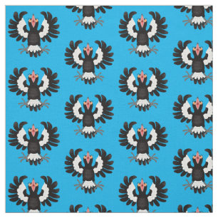 Tela Gracioso ilustracion de personalizado magpie austr