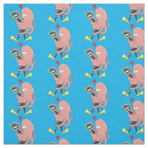 Tela Gracioso pulpo abrazos buceo humor personalizado