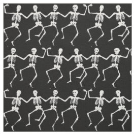 Tela Graciosos esqueletos bailando de forma de esquelet
