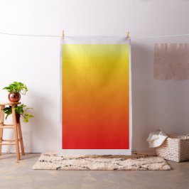 Tela Gradiente amarillo, Naranja y rojo