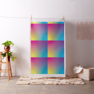 Tela Gradiente de color de agua almohada cuadrado arcoi