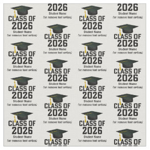 Tela Graduación de la promoción 2026 de Letterman