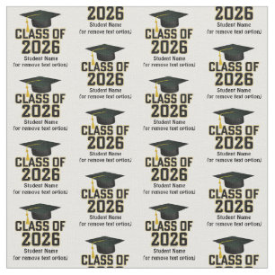 Tela Graduación de la promoción 2026 de Letterman