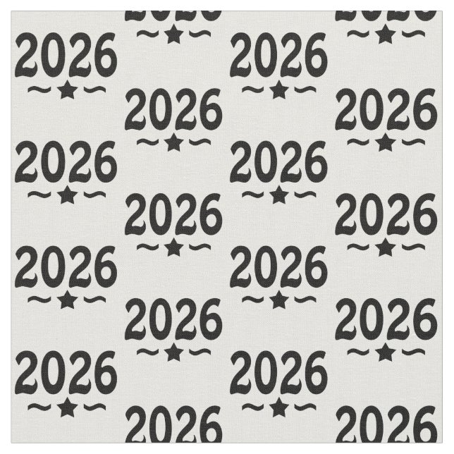 Tela Graduation Star Class of 2026 Grad (De cerca)