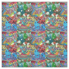 Tela Graffiti Fabric