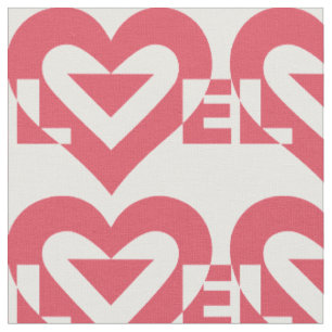 Tela Gráfica de amor de Guay, rosa de cereza