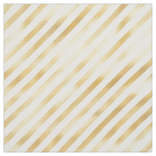 Tela Gráfico de franja blanca Glam Gold