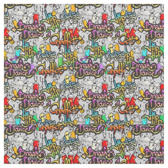 Tela Grafiti  (De cerca)