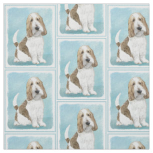 Tela Gran Basset Griffon Vendeen - Arte Perro Original