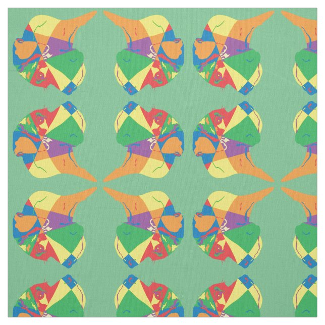 Tela Gran danés colorido (Retal)