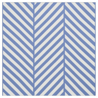 Tela Gran escala de Herringbone Azul