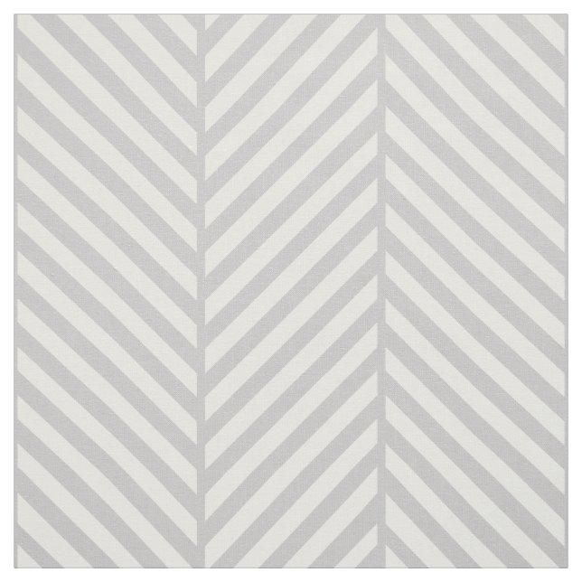 Tela Gran escala de Herringbone gris (Retal)