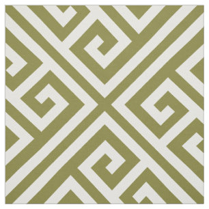 Tela Gran escala de la clave griega verde oliva