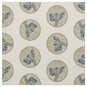 Tela Gran pintura danesa Brindle original Mascota Perro