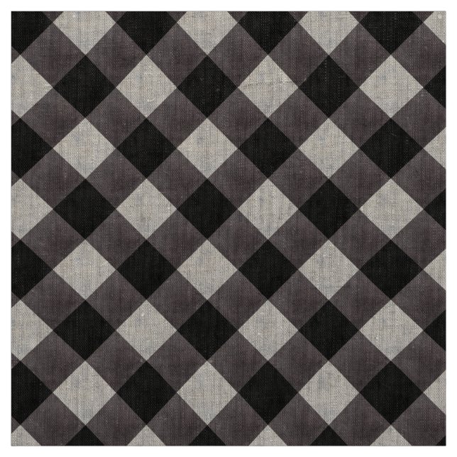 Tela Granja Buffalo Plaid Check Linen Patterado (Retal)