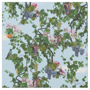 Tela Grapevines trepadores con fragrantes nueces de mie