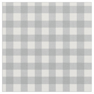 Tela Gray Gingham moderno