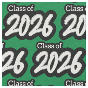 Tela Green Bold Brush Clase de 2026