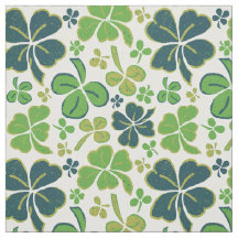 Green Clover Shamrock Pattern St. Patrick's Day