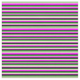 Tela Green forestal, Pale Goldenrod, Fuchsia y Black