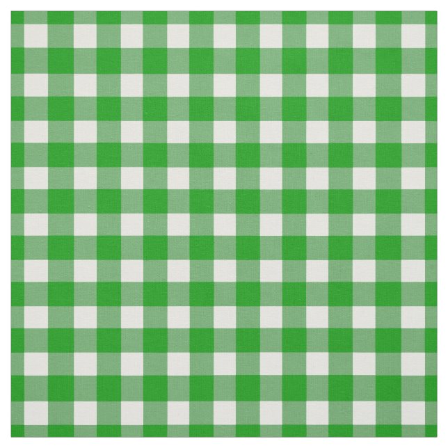 Tela Green Gingham Check (Retal)