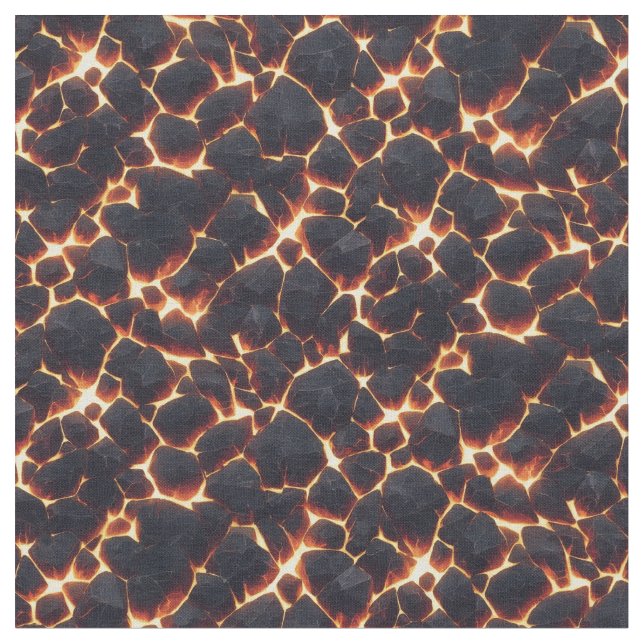 Tela Grietas de lava 2 (De cerca)