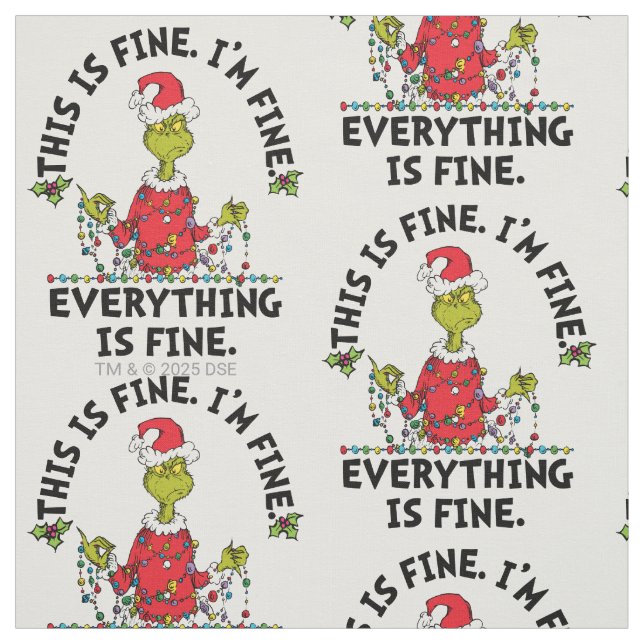 Tela Grinch | Everything is Fine (Retal)
