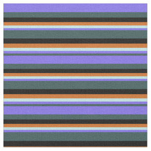 Tela Gris, azul, turquesa, chocolate y negro