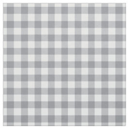 Tela Gris claro Gingham