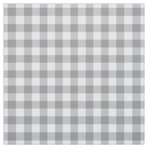 Tela Gris claro Gingham