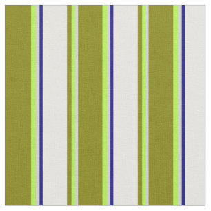 Tela Gris claro, verde claro, verde, blanco y azul