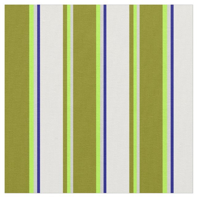 Tela Gris claro, verde claro, verde, blanco y azul (De cerca)