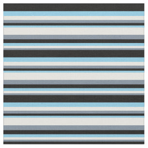 Tela Gris de pizarra ligera, crema de menta, azul cielo