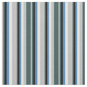 Tela Gris, gris pizarra oscuro, negro, azul y cian clar