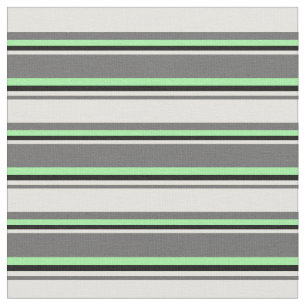 Tela Gris oscuro, amarillo claro, negro y verde