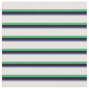 Tela Gris oscuro, azul de medianoche, negro, verde y bl