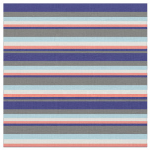 Tela Gris oscuro, azul medio noche, salmón, cian claro 