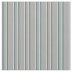 Tela Gris oscuro, gris pizarra oscuro y franjas blancas