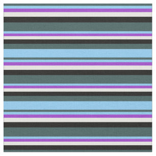 Tela Gris pizarra, azul cielo, orquídea oscura, blanco 