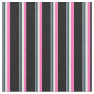 Tela Gris pizarra, gris pizarra oscuro, blanco, rosa y