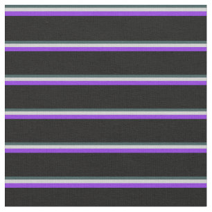 Tela Gris pizarra oscura, gris claro, morado y negro