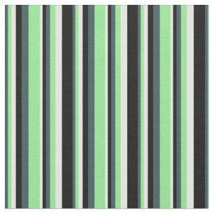 Tela Gris pizarra oscura, verde claro, crema de menta y